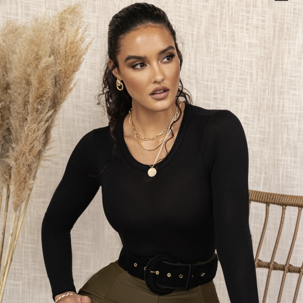 Round Neck Bodysuit